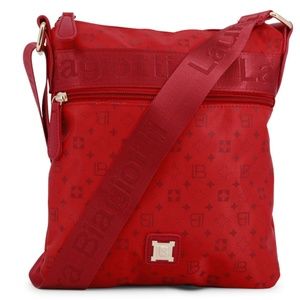 Laura Biagiotti Designer Crossbody Bag Red
